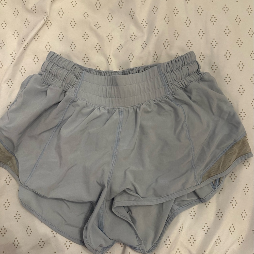 Lululemon light blue hotty hot shorts. 2 inch inseam